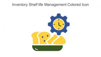 Inventory Shelf life Management Colored Icon in powerpoint pptx png and editable eps format