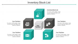 Inventory Stock List Ppt Powerpoint Presentation Ideas Themes Cpb
