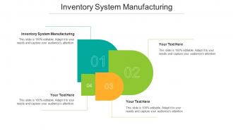 Inventory System Manufacturing Ppt Powerpoint Presentation File Deck Cpb