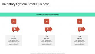 Inventory System Small Business In Powerpoint And Google Slides Cpb