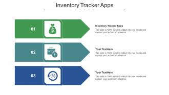 Inventory tracker apps ppt powerpoint presentation infographics outfit cpb