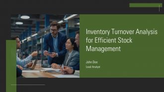 Inventory Turnover Analysis For Efficient Stock Management PPT Outline AT