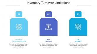 Inventory Turnover Limitations Ppt Powerpoint Presentation Model Slides Cpb