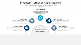 Inventory turnover ratio analysis ppt powerpoint presentation guidelines cpb