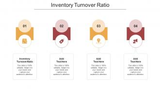 Inventory Turnover Ratio Ppt Powerpoint Presentation Slides Background Images Cpb