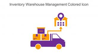 Inventory Warehouse Management Colored Icon In Powerpoint Pptx Png And Editable Eps Format