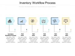 Inventory workflow process ppt powerpoint presentation portfolio sample cpb