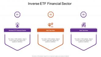 Inverse ETF Financial Sector In Powerpoint And Google Slides Cpb