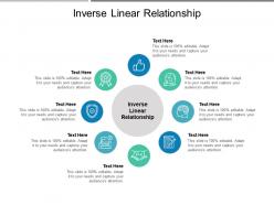 Inverse linear relationship ppt powerpoint presentation summary brochure cpb