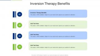 Inversion Therapy Benefits In Powerpoint And Google Slides Cpb
