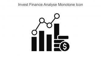 Invest Finance Analyse Monotone Icon In Powerpoint Pptx Png And Editable Eps Format