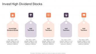 Invest High Dividend Stocks In Powerpoint And Google Slides Cpb