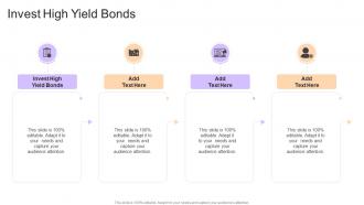 Invest High Yield Bonds In Powerpoint And Google Slides Cpb