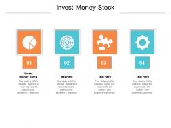 Invest money stock ppt powerpoint presentation portfolio infographics cpb