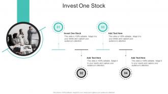 Invest One Stock In Powerpoint And Google Slides Cpb