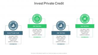 Invest Private Credit In Powerpoint And Google Slides Cpb