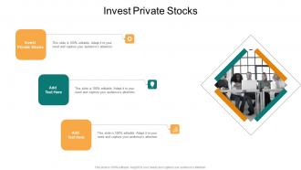 Invest Private Stocks In Powerpoint And Google Slides Cpb