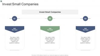Invest Small Companies In Powerpoint And Google Slides Cpb