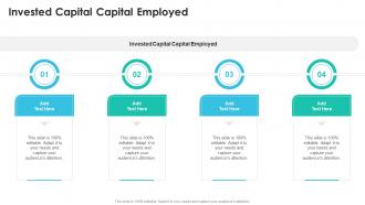 Invested Capital Capital Employed In Powerpoint And Google Slides Cpb
