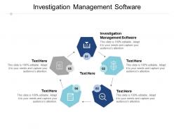 Investigation management software ppt powerpoint presentation portfolio rules cpb