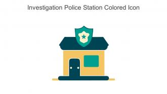 Investigation Police Station Colored Icon In Powerpoint Pptx Png And Editable Eps Format
