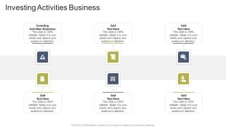 Investing Activities Business In Powerpoint And Google Slides Cpb