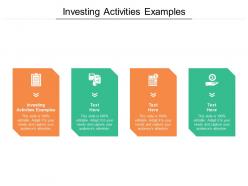Investing activities examples ppt powerpoint presentation file graphics template cpb
