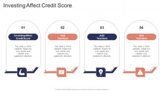 Investing Affect Credit Score In Powerpoint And Google Slides Cpb