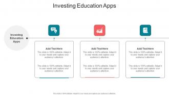 Investing Education Apps In Powerpoint And Google Slides Cpb