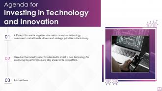 Investing In Technology And Innovation Powerpoint Presentation Slides