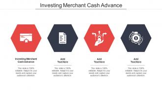 Investing Merchant Cash Advance Ppt Powerpoint Presentation Portfolio Grid Cpb