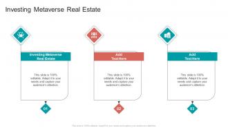 Investing Metaverse Real Estate In Powerpoint And Google Slides Cpb