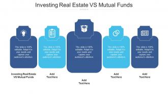 Investing Real Estate Vs Mutual Funds Ppt Powerpoint Presentation Styles Slide Cpb