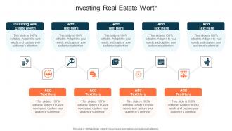 Investing Real Estate Worth In Powerpoint And Google Slides Cpb