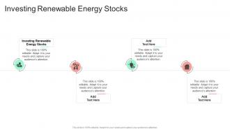 Investing Renewable Energy Stocks In Powerpoint And Google Slides Cpb
