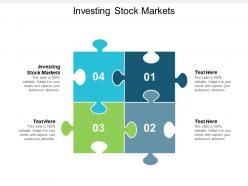 Investing stock markets ppt powerpoint presentation gallery shapes cpb
