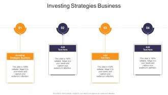 Investing Strategies Business In Powerpoint And Google Slides Cpb