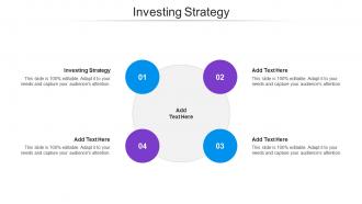 Investing Strategy Ppt Powerpoint Presentation Icon Professional Cpb