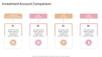 Investment Account Comparison In Powerpoint And Google Slides Cpb