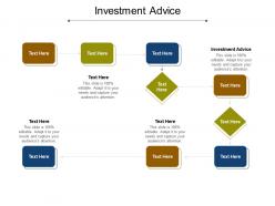 Investment advice ppt powerpoint presentation layouts maker cpb