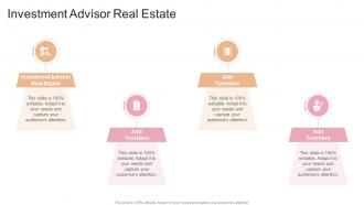 Investment Advisor Real Estate In Powerpoint And Google Slides Cpb