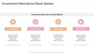 Investment Alternatives Stock Market In Powerpoint And Google Slides Cpb