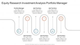 Investment Analysis Portfolio Manager In Powerpoint And Google Slides Cpb