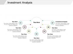 Investment analysis ppt powerpoint presentation infographic template portrait cpb