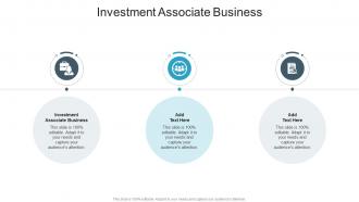 Investment Associate Business In Powerpoint And Google Slides Cpb