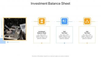Investment Balance Sheet In Powerpoint And Google Slides Cpb