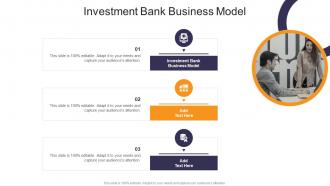 Investment Bank Business Model In Powerpoint And Google Slides Cpb