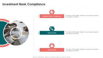 Investment Bank Compliance In Powerpoint And Google Slides Cpb