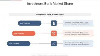 Investment Bank Market Share In Powerpoint And Google Slides Cpb
