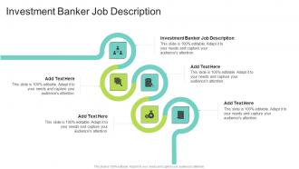 Investment Banker Job Description In Powerpoint And Google Slides Cpb